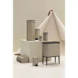Відро для сміття Brabantia Pedal Bin шампань 3 л (304408) - мініатюра 9