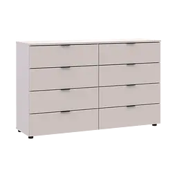 Комод Doros Рон 8 Кашемір 8 Шухлядок 130х38х81 (41516171) - мініатюра 5