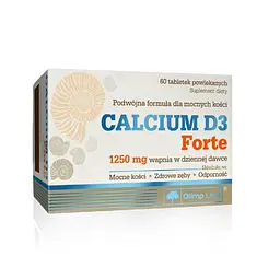Вітаміни та мінерали Olimp Sport Nutrition Calcium D3 Forte, 60 таблеток