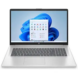 Ноутбук HP 17 9Q392EA, 10M232, 17.3 inch 1920 x 1080, AMD Ryzen 7 7730U 8 C/16 T, 2.0 GHz - 4.5 GHz, 4 MB 16 MB Cache, 28 TB, 3 графікою, Windows 11 Home