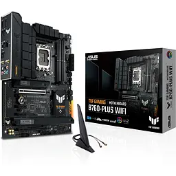Материнська плата Asus TUF Gaming B760-PLUS WIFI s1700 B760 4xDDR5 M.2 HDMI DP Wi-Fi BT ATX - мініатюра 8