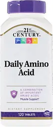 Комплекс амінокислот 21st Century Daily Amino Acid 120 таб