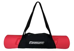 Сумка-переноска EasyFit для йога-килимка Чорна (EF-YB38-Bk)