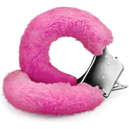 Наручники Crushious Love Cuffs Furry (рожевий)