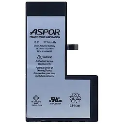Акумулятор Aspor для iPhone X