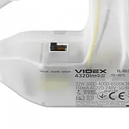 LED модуль для світильників 32W VIDEX VL-MLC-32C 3000-4000-6500K - мініатюра 9