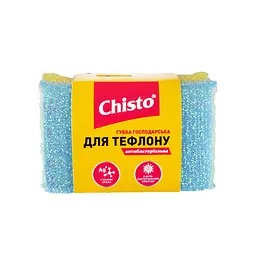 Губки кухонні Chisto Для тефлону Антибактеріальні 2 шт. (4823098413981)