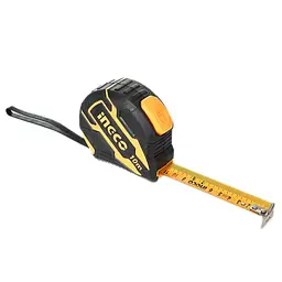 Рулетка Ingco 10 м × 25 мм автостоп (HSMT081025-1) - мініатюра 3