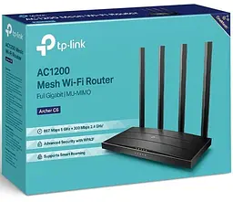 Роутер TP-Link Archer C6 AC1200 Black 802.11ac (Archer C6) - мініатюра 7