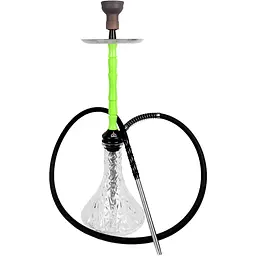 Кальян Rainbow Hookah 2.0 Green Crystal Clear - мініатюра 2