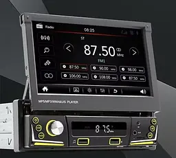Автомагнітола SWM 9601 універсальна мультимедійна з висувним сенсорним екраном 7" - мініатюра 6