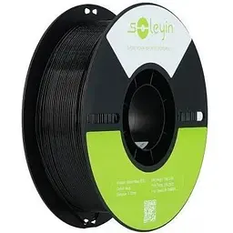 Пластик для 3D-принтера Creality Soleyin PETG 1.75мм, 1кг, black (3301030163)