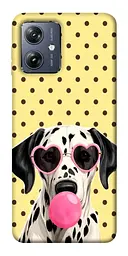 TPU чохол Demsky Pinky dolmatin для Motorola Moto G54