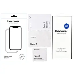 Скло захисне BeCover Samsung Galaxy S24 Ultra SM-S928 10D Black (711362) - мініатюра 2