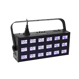 Ультрафіолетовий світлодіодний прожектор Big LEDUV DMX18 3W - мініатюра 2