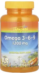 Омега 3 6 9 Thompson Omega 3-6-9 1200 мг 60 капс