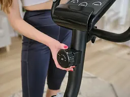 Велотренажер Hop-Sport HS-2080 Spark чорно-золотистий (2020) - мініатюра 12
