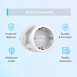 TP-Link Смарт-розетка Tapo P115 N300 16A з функцією моніторингу використаної енергії - мініатюра 7