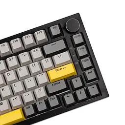 Ігрова механічна клавіатура Ajazz Ak820 / Дротове підключення / Moon Yellow Switch / Grey - мініатюра 3