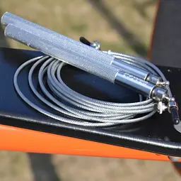 Скакалка швидкісна Power System PS-4064 Ultra Jump Rope Silver 2,75 м (PS_4064_Silver) - мініатюра 5