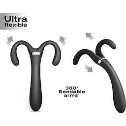 Вібратор-стимулятор Dorcel Infinite Joy Black - мініатюра 2