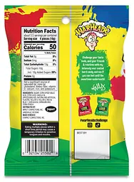 Льодяники Warheads Extreme Sour Hard Candy Peg Bag 56г - мініатюра 5