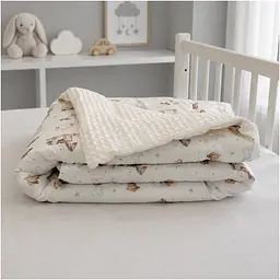 Плед дитячий MirSon Silky Waffle Warm toys 60х80 см (2200013893134) - мініатюра 3