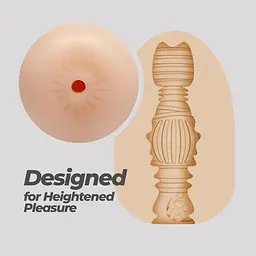 Мастурбатор Crushious Ezy Eggs Anal (тілесний) - мініатюра 10
