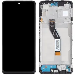 Дисплей Xiaomi Poco M4 Pro 5G / Redmi Note 11 5G / Redmi Note 11T / Redmi Note 11S 5G чорний, оригінал PRC, з рамкою