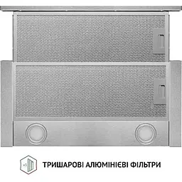 Витяжка телескопічна Perfelli TL 6212 I 700 LED - мініатюра 8