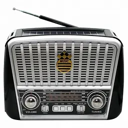 Радіоприймач на акумуляторі з ліхтариком Bluetooth Golon RX-456S