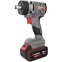 Гайкокрут Wurth Red stripe ударний акумуляторний ASSR 20V 1/2, 1x5.0 Ah (5702517211)