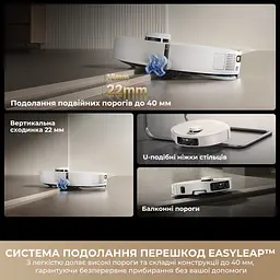 Робот-пилосос миючий Dreame Bot Matrix 10 Pro White - мініатюра 9