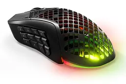 Миша SteelSeries Aerox 9 Wireless / Bluetooth / USB - 3 режимна чорна 18 кнопок RGB 18000dpi - мініатюра 2