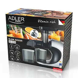 Соковитискач шнековий Adler AD 4130 - мініатюра 7