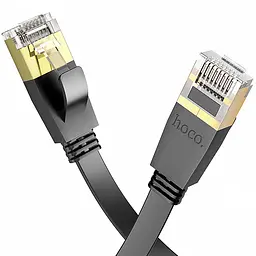 Кабель патч-корд Hoco US07 General Category 6 Gigabit 3m Black - мініатюра 2