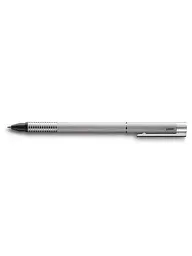 Ручка-ролер Lamy Logo Матовий Хром, Стрижень M63 1,0 мм Чорний (4001058)