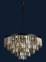 Люстра з кришталем Levistella 756PR9800-13 BK - мініатюра 2