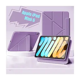 Чохол до планшета BeCover Ultra Slim Origami Flex Apple iPad Mini 6 2021 Purple (712968) - мініатюра 5