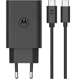 Комплект зарядний блок і кабель Motorola 68W USB-С 1m (MC-682N)