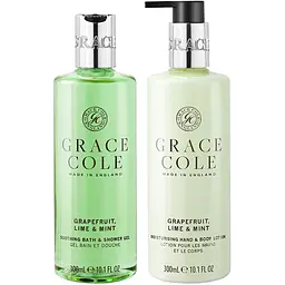 Набір для тіла Grace Cole Grapefruit Lime & Mint Duo 300 мл / 300 мл - мініатюра 2
