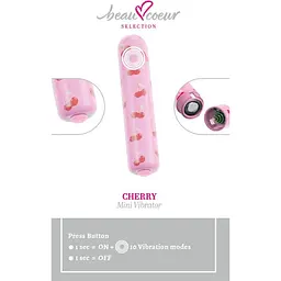 Мінівібратор Beau coeur Cherry Mini Vibrato - мініатюра 7
