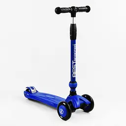 Самокат-велобіг 3 в 1 Best Scooter 32х14х61-75 см Синій 000231682 - мініатюра 5