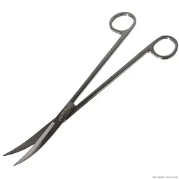 Ножиці кутові Dupla Scaping Tool Stainless Steel Scissor curved 30° 27см (80018) - мініатюра 3