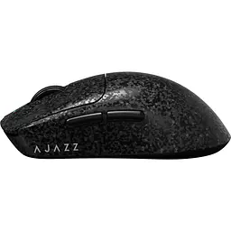 Мишка Ajazz AJ199 Carbon fiber Wireless/Bluetooth/USB Black (AJ199-B) - мініатюра 3