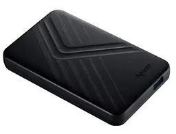 Зовнішній жорсткий диск Apacer 2TB 2.5" USB 3.1 AC236 (AP2TBAC236B-1) Black - мініатюра 3