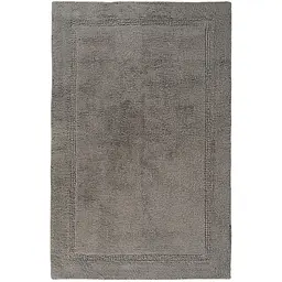 Килимок для ванної кімнати МВМ My Home Лиман 90х60 см темно-сірий (BM-02 M DARK GRAY) - мініатюра 2