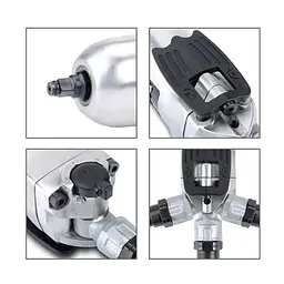 Пневмогайковерт професійний 1/4" 108N/m 12000об/хв Mini Butterfly Type Toptul hoz0009550 - мініатюра 3