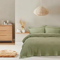 Покривало Lotus Home — Rius olive оливковий 240*260