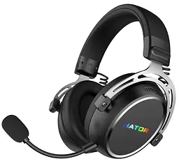 Ігрова гарнітура HATOR Hypergang 3 Hi-Res Wireless Black (ESH55) - мініатюра 2